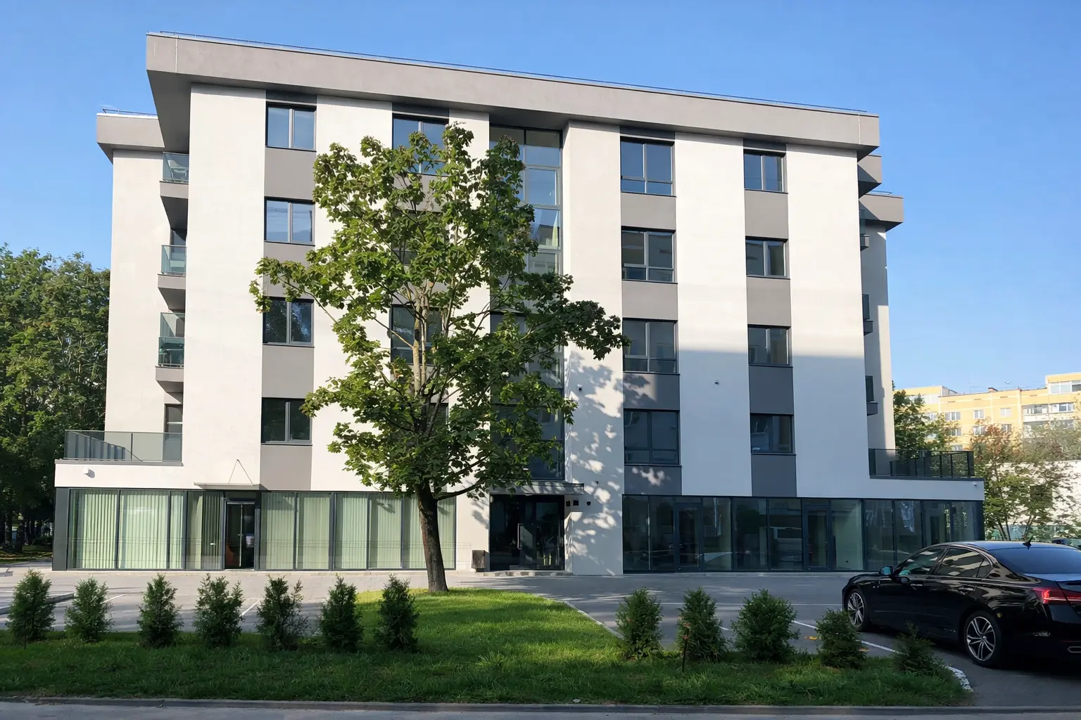 Примеры стеклянных конструкций