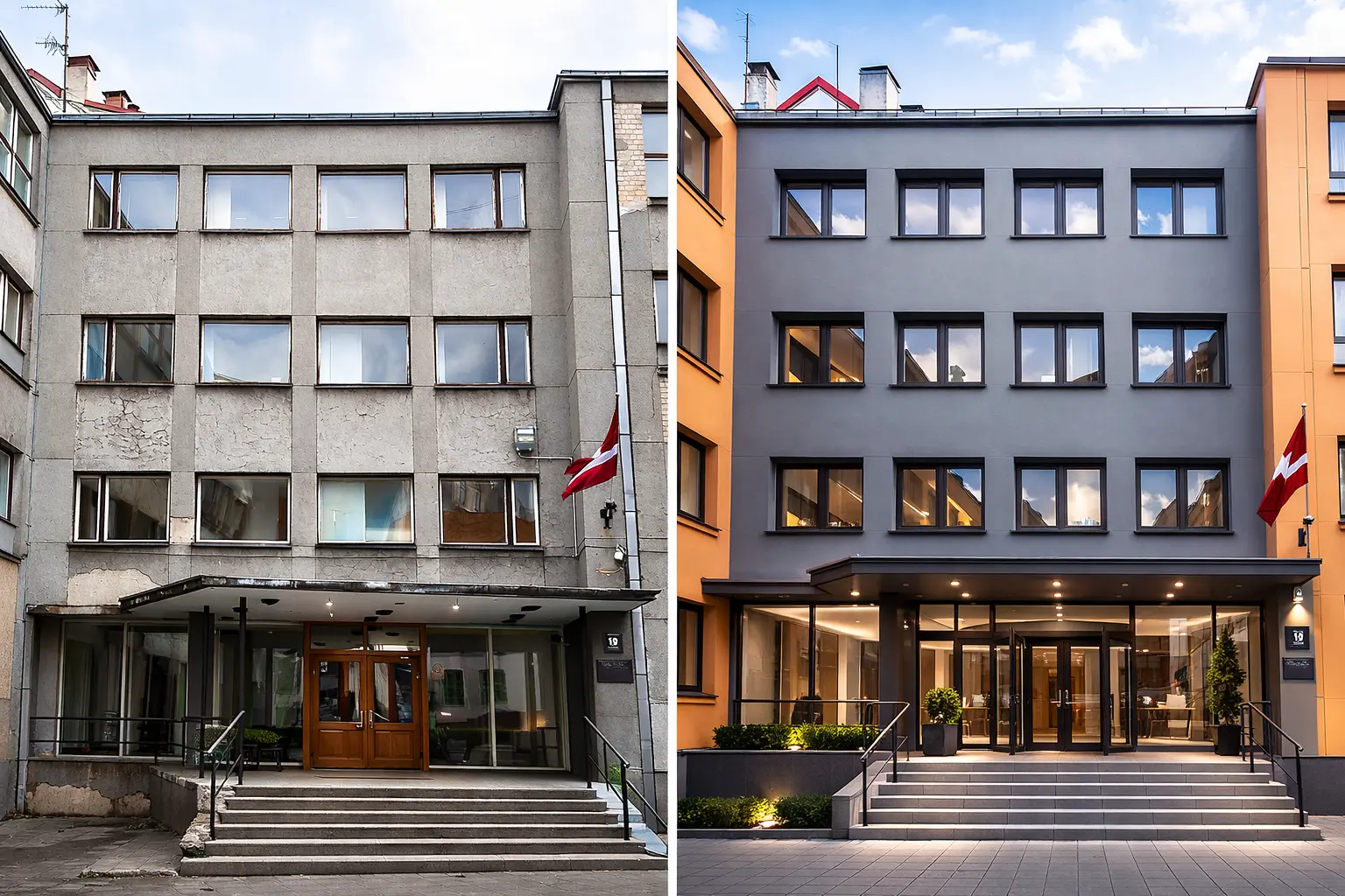 Реновация До и После 1